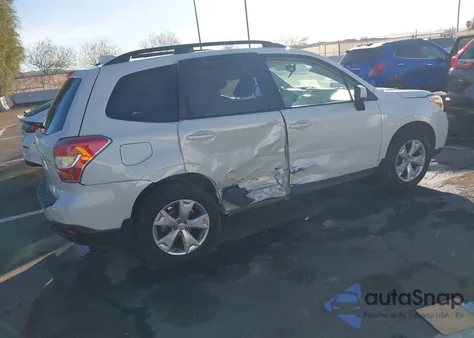 2016 Subaru Forester 2.5I Premium z USA, uszkodzony, nr VIN JF2SJADC7GH416043